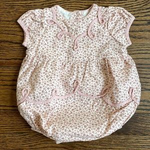 Dondolo pink ditsy floral bubble size 6M